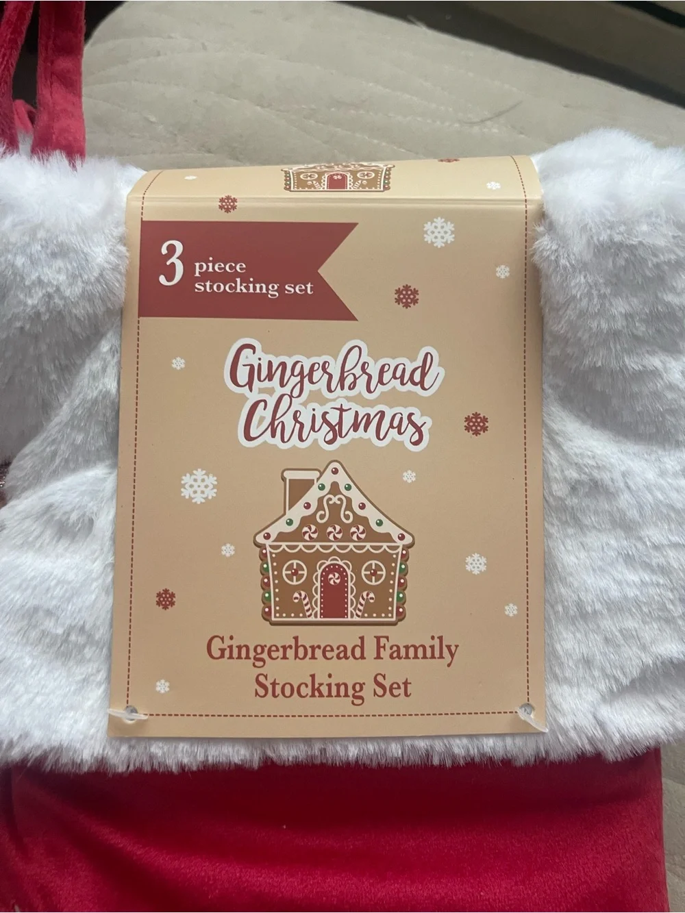 Gingerbread Family Christmas Stockings